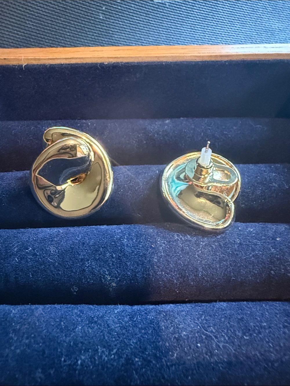 Jenny Bird Gold RIO Sculptural Stud Earrings - Women Jewelry